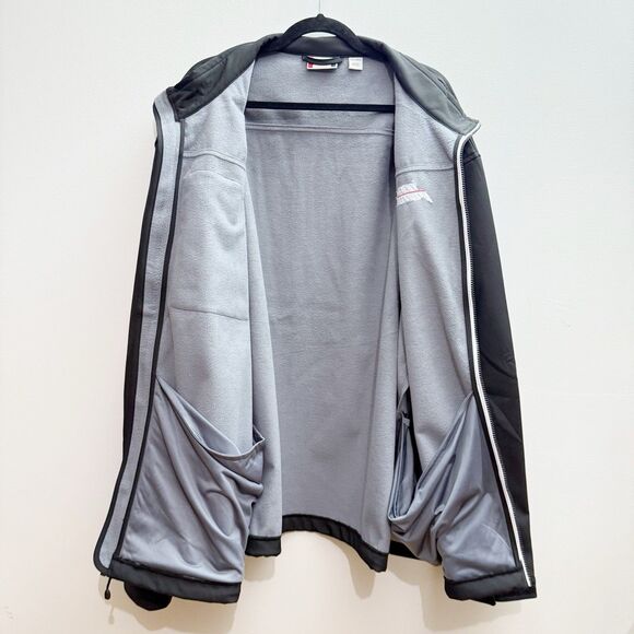 Clique Oak Tree Embroidered Full-Zip Soft Shell Jacket Mens 4XL Team Penske - Picture 6 of 6